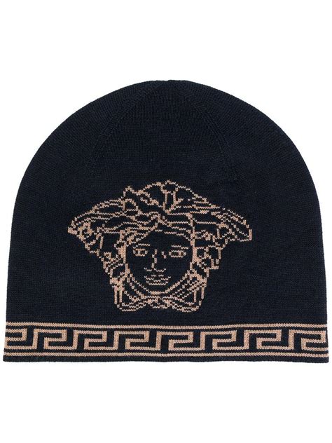 versace cap price|Versace beanie hat.